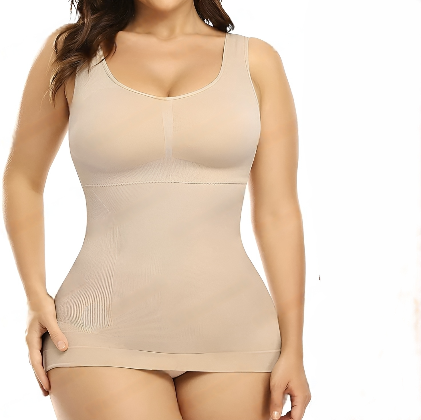 Plus Size Shapewear – Built-in Bra