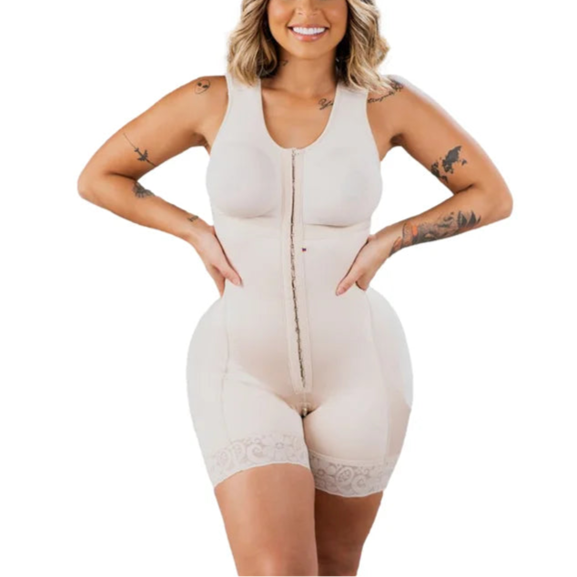 Body d'entraînement à taille haute compression 