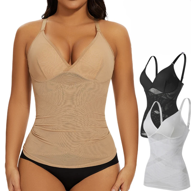 V-Neck Tummy Control Cami