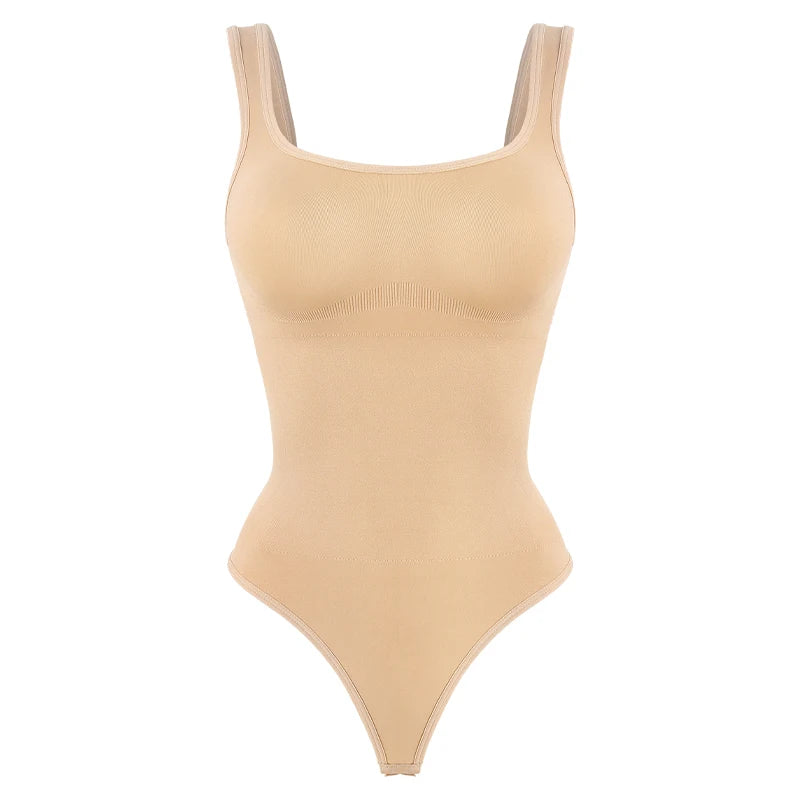 Seamless Body Shaper – Tummy Control & Backless