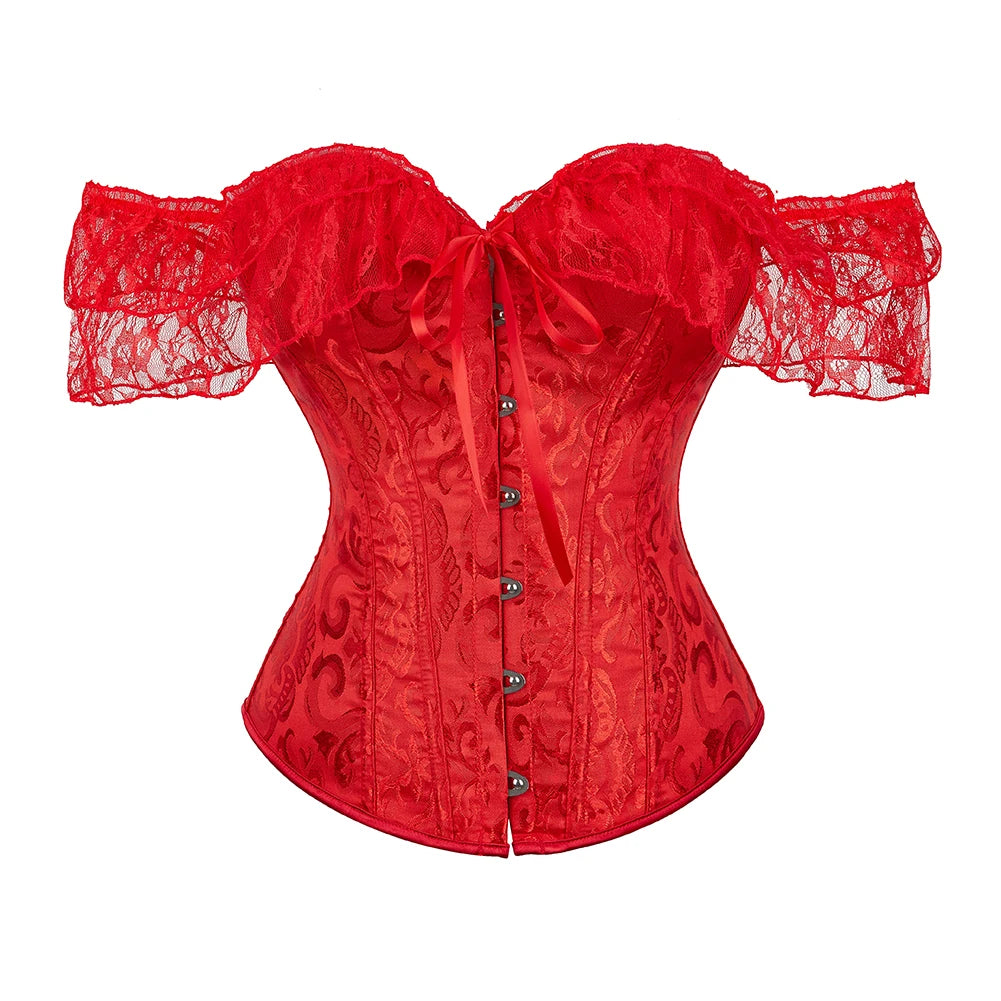 ShapeFlex Victorian Lace Corset