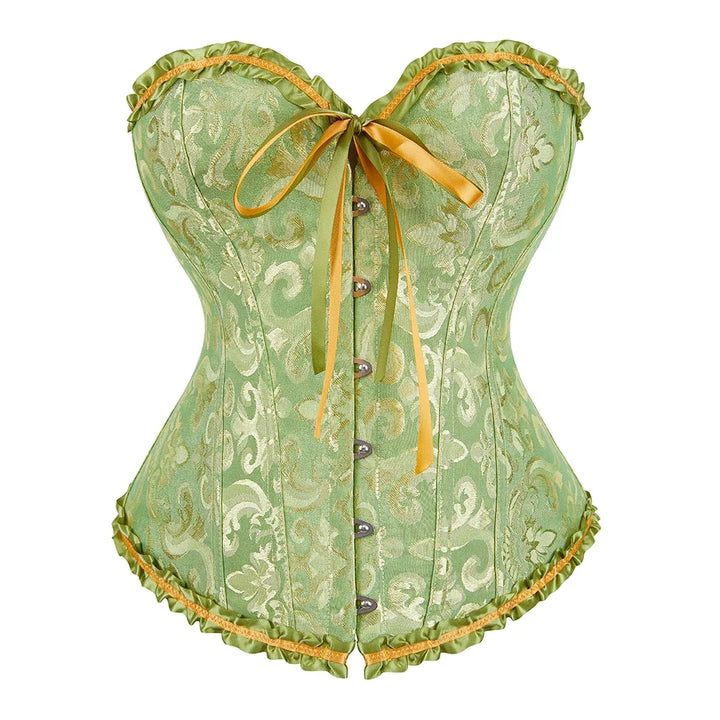 Lace Print Corset – Strapless & Laced