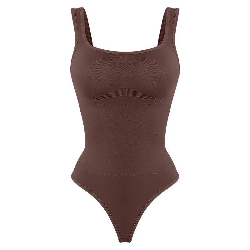 Seamless Body Shaper – Tummy Control & Backless