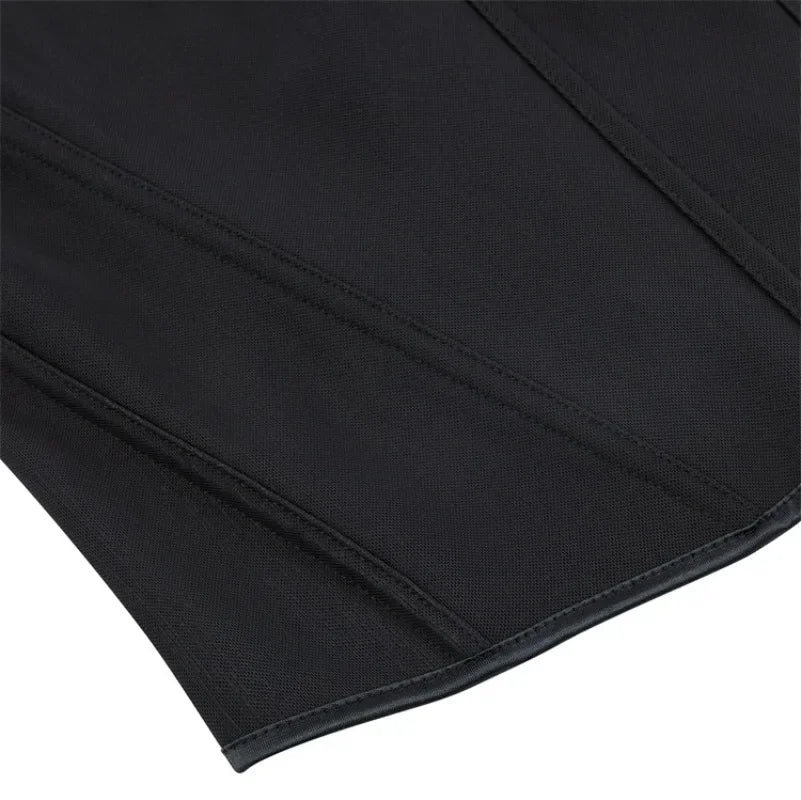 Black Corset – Sleek Zipper Closure