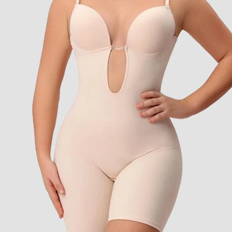 CurveGlow Jumpsuit – Butt Lifting & Sculpting Bodysuit