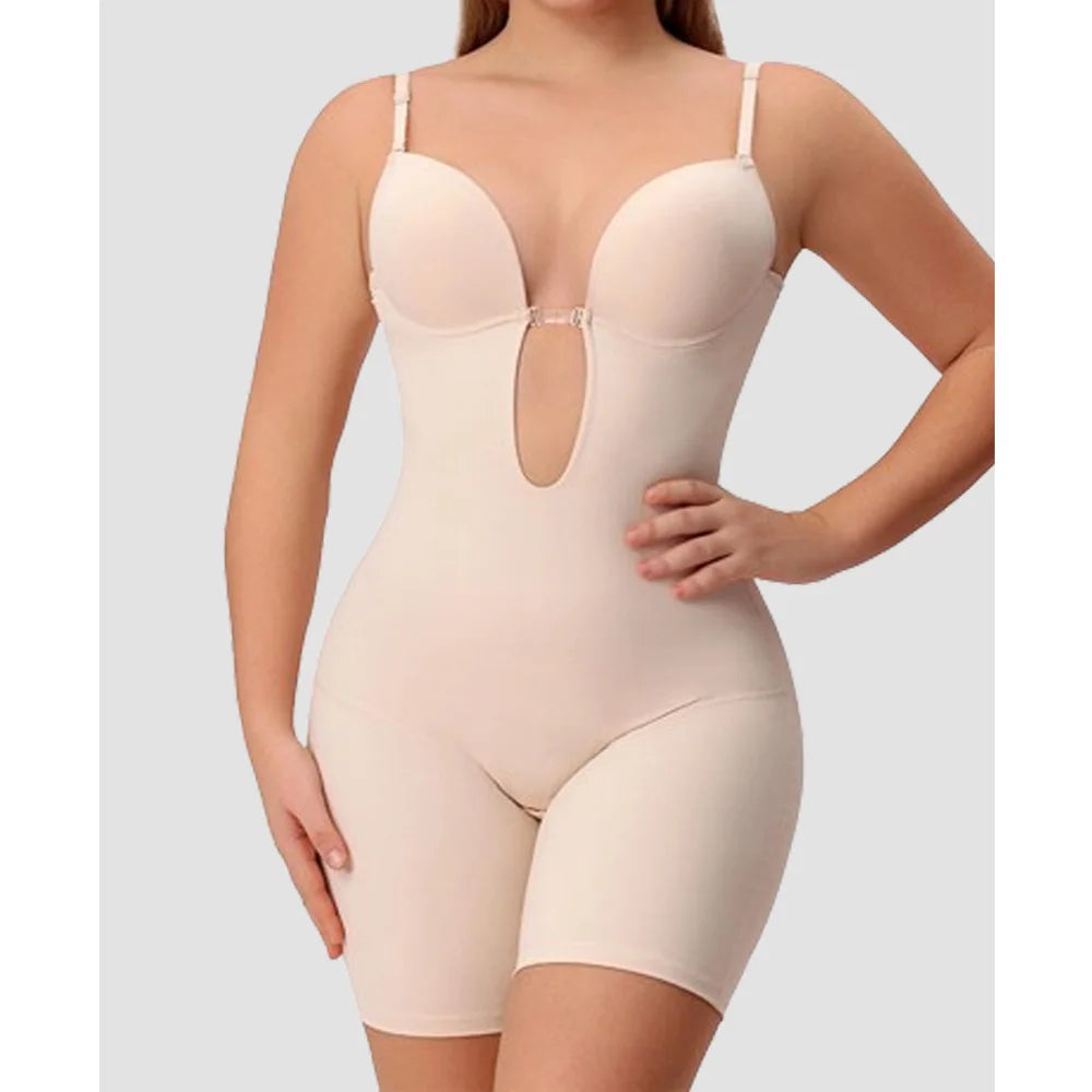 CurveGlow Jumpsuit – Butt Lifting & Sculpting Bodysuit