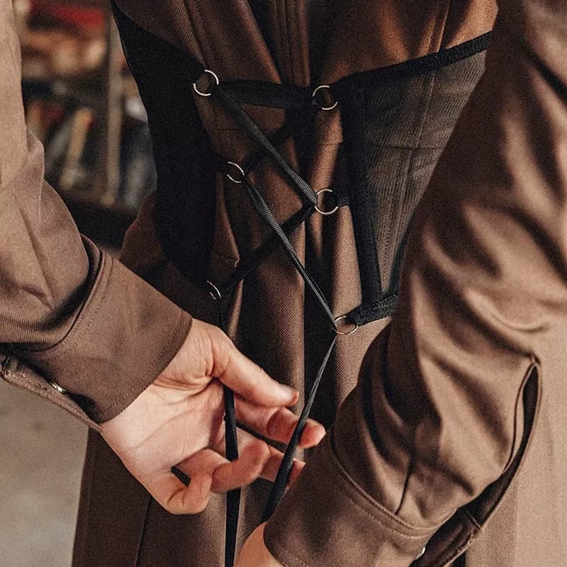 Ceinture corset sous la poitrine – Amincissante et chaîne