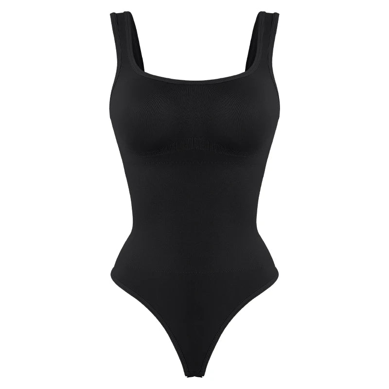 Seamless Body Shaper – Tummy Control & Backless