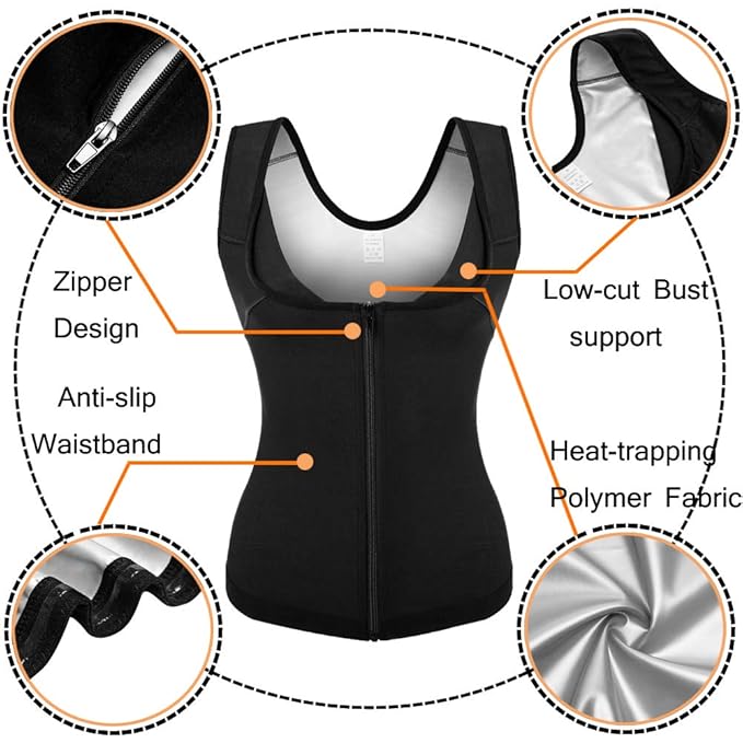 Slimming Sauna Training Vest